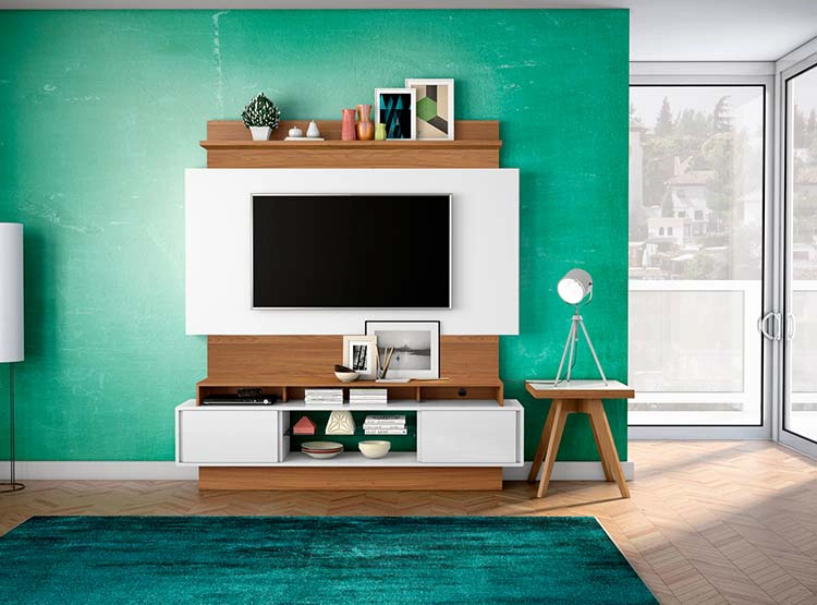 CENTRO DE ENTRETENIMIENTO 65 PULGADAS TB112E DECOCASA HOME BLANCO - 3