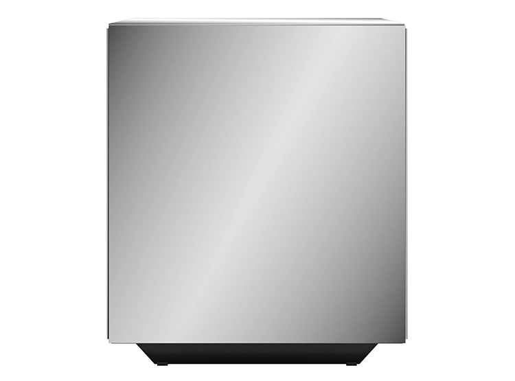 MESA LATERAL DECOCASA TB700 METAL NEGRO 53 X 53 CM - 1