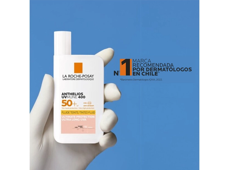 PROTECTOR SOLAR FACIAL LA ROCHE-POSAY COLOR ANTHELIOS UVMUNE 400 SPF 50+ 50 ML - 2