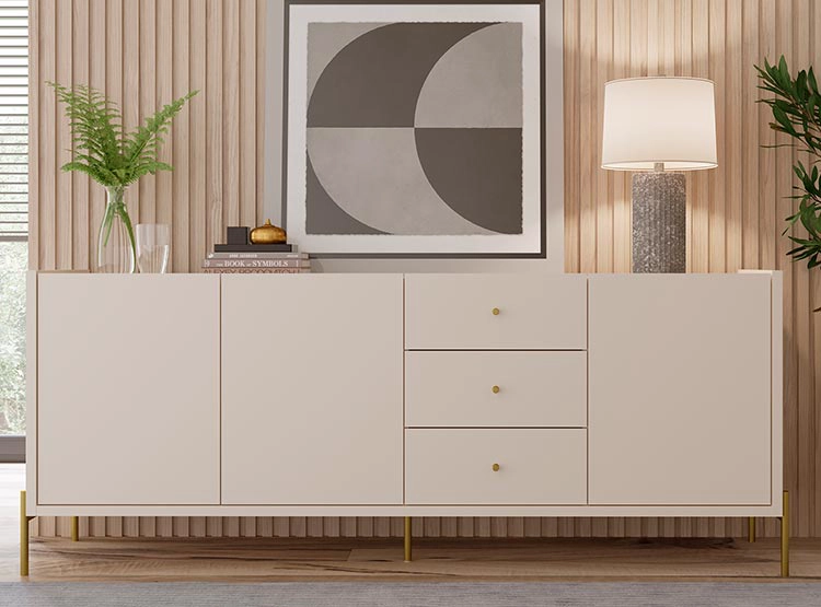 BUFFET DECOCASA JASPER 3 PUERTAS 3 CAJONES - 3