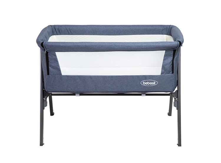 CUNA COLECHO BEBE EASY CON BOLSO AZUL BEBESIT - 2