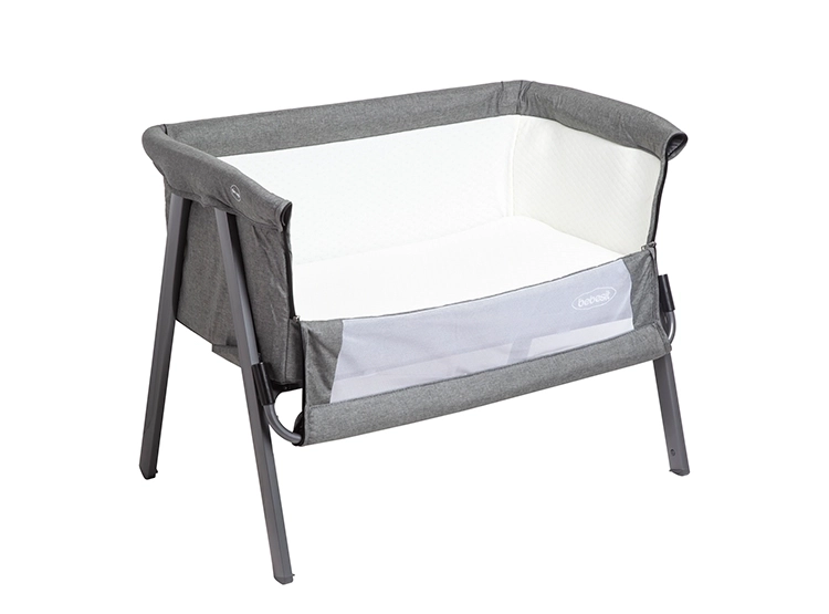 CUNA COLECHO BEBE EASY CON BOLSO GRIS BEBESIT - 3