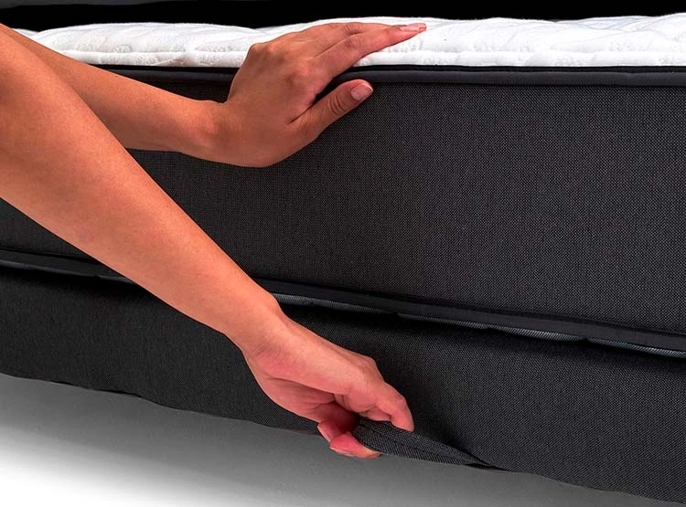 SET CAMA NIDO DRIMKIP 1.5 PLAZAS GRIS + RESPALDO - 6