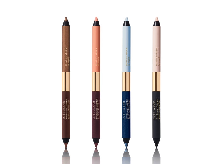 DELINEADOR DE OJOS ESTÉE LAUDER SMOKE AND BRIGHTEN KAJAL EYELINER DUO DARK CHOCOLATE RICH BRONZE 1 GR - 3