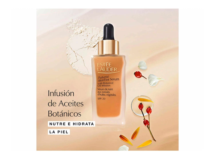 BASE DE MAQUILLAJE ESTÉE LAUDER FUTURIST SKINTINT SERUM SPF 20 30 ML - 8