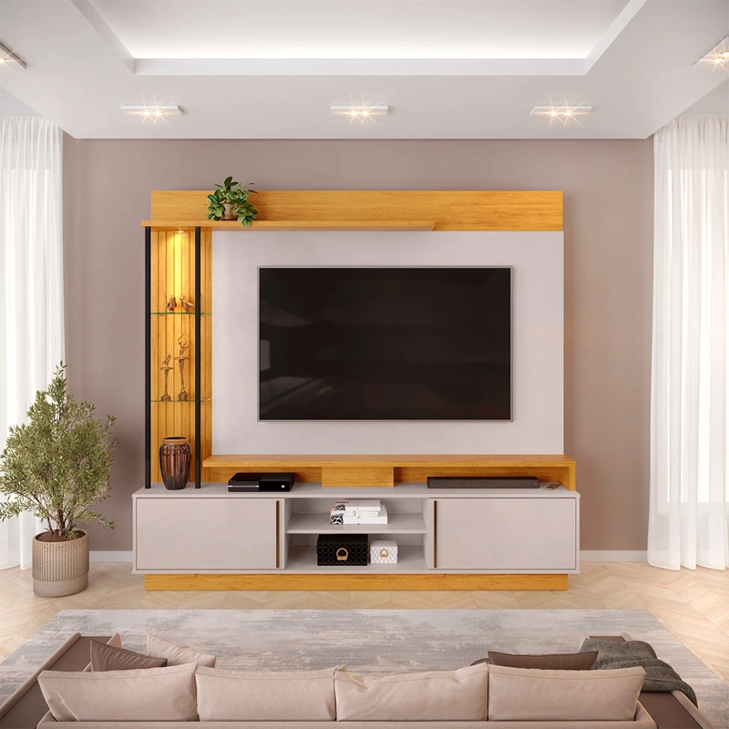 CENTRO DE ENTRETENIMIENTO DI PORETTI DESIGN MARTINO HOME 2P 70" - 1