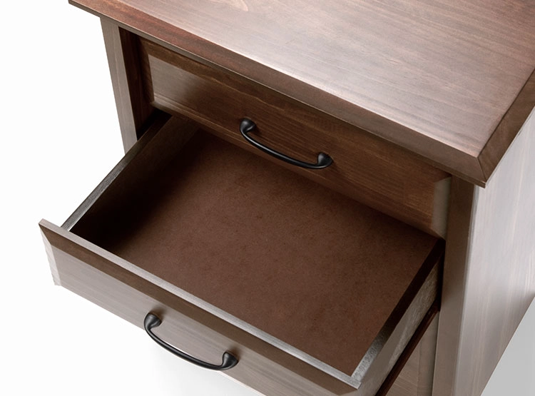 SET DE MUEBLES ROSEN DORMITORIO DOLCE KING MADERA CAFÉ - 3
