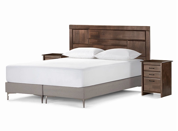 SET DE MUEBLES ROSEN DORMITORIO DOLCE KING MADERA CAFÉ - 6