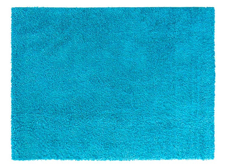 ALFOMBRA IDETEX LISA SHAGGY 120 X 170 CM TURQUESA - 1