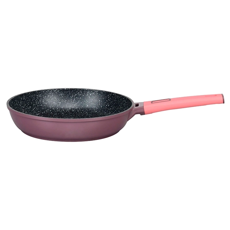 BATERÍA DE COCINA LOVEN RIBE ROSADO 7 PIEZAS - 5