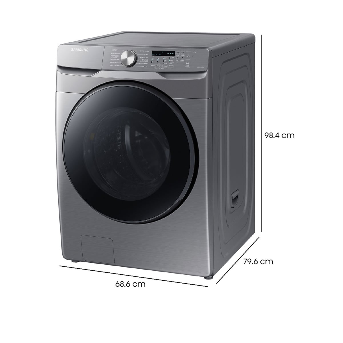 LAVADORA SECADORA SAMSUNG 18 KG 10 KG WD18T6000GP/ZS SMARTTHINGS - 3