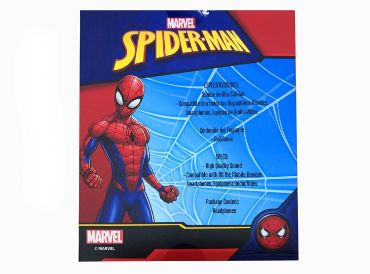 AUDÍFONOS SPIDERMAN MI PRIMER 100DB Multicolor, foto 5