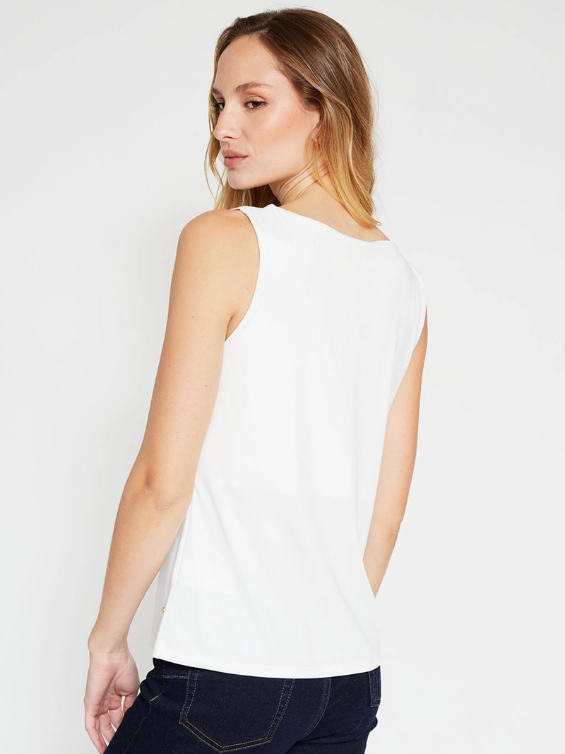 POLERA SIN MANGAS MUJER CACHAREL TIRANTES - 2