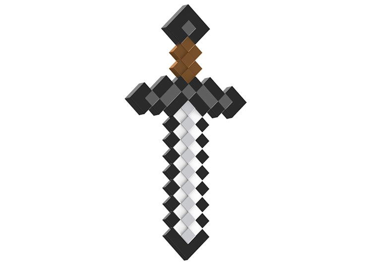 JUGUETE MINECRAFT VANILLA DAGA ENCANTADA / MODELO ALEATORIO - 1