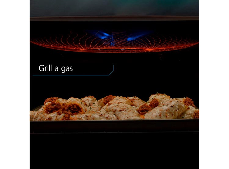 COCINA A GAS MABE CMC5560FX0 4 PLATOS ACERO - 8