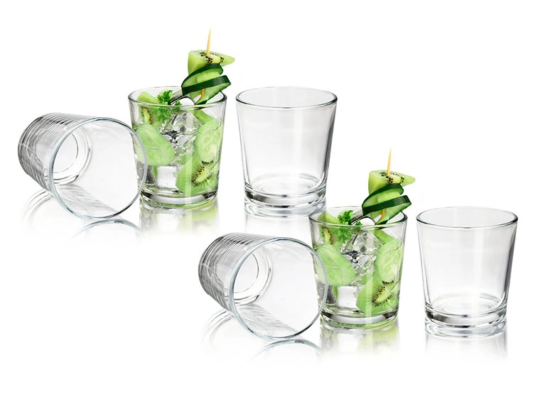 SET 6 VASOS LIBBEY CAVANA DOF VIDRIO TRANSPARENTE - 1
