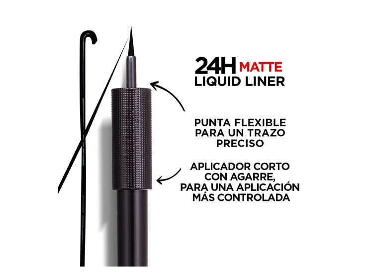 DELINEADOR DE OJOS LOREAL INFALLIBLE 24H MATTE LIQUID WATERPROOF 3 ML - 2