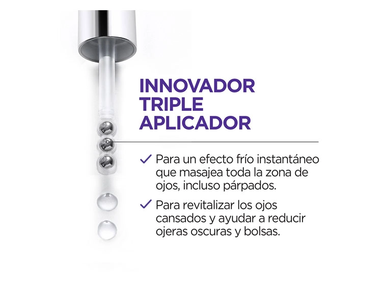 SERUM OJOS LOREAL DERMO EXPERTISE REVITALIFT 0.025 ÁCIDO HIALURÓNICO + CAFEÍNA 20 ML - 4