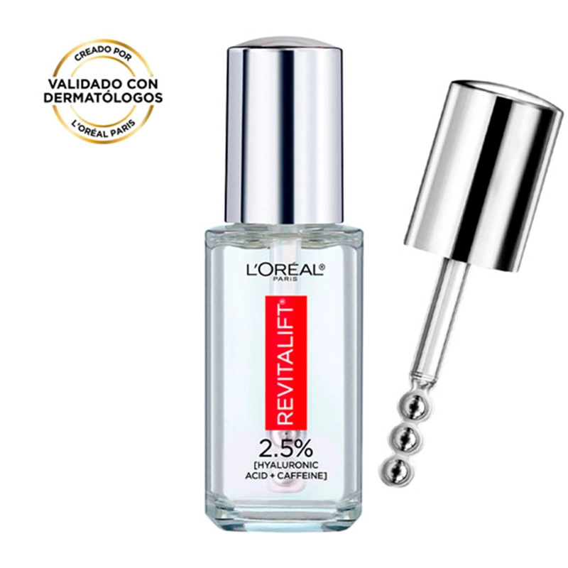 SERUM OJOS LOREAL DERMO EXPERTISE REVITALIFT 0.025 ÁCIDO HIALURÓNICO + CAFEÍNA 20 ML - 9