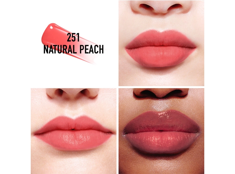 LABIAL DIOR ADDICT LIP TINT 251 NATURAL PEACH - 3