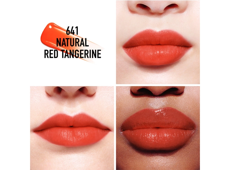LABIAL DIOR ADDICT LIP TINT 641 NATURAL RED TANGERINE - 3