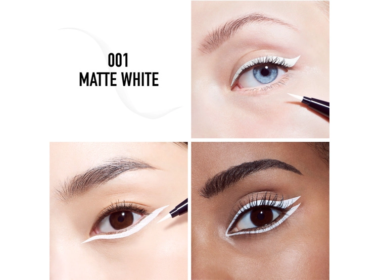DELINEADOR DE OJOS DIOR SHOW ON STAGE LINER 1 MATTE WHITE WATERPROOF - 3