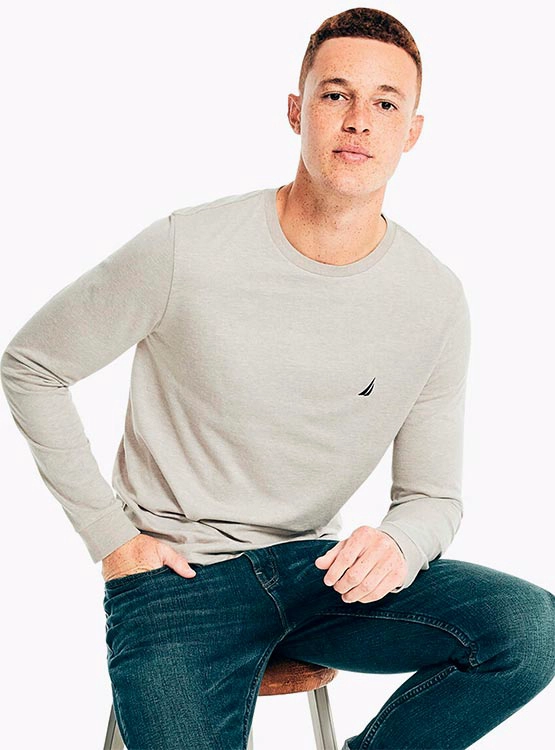 POLERA ALGODÓN HOMBRE NAUTICA CLÁSICA