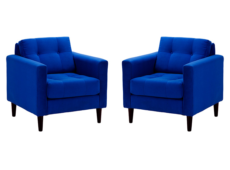 SET 2 SILLONES BODEVIR RETRO 1C - 1