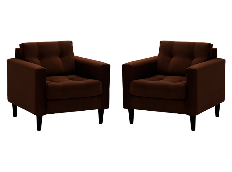 SET 2 SILLONES BODEVIR RETRO 1C - 1