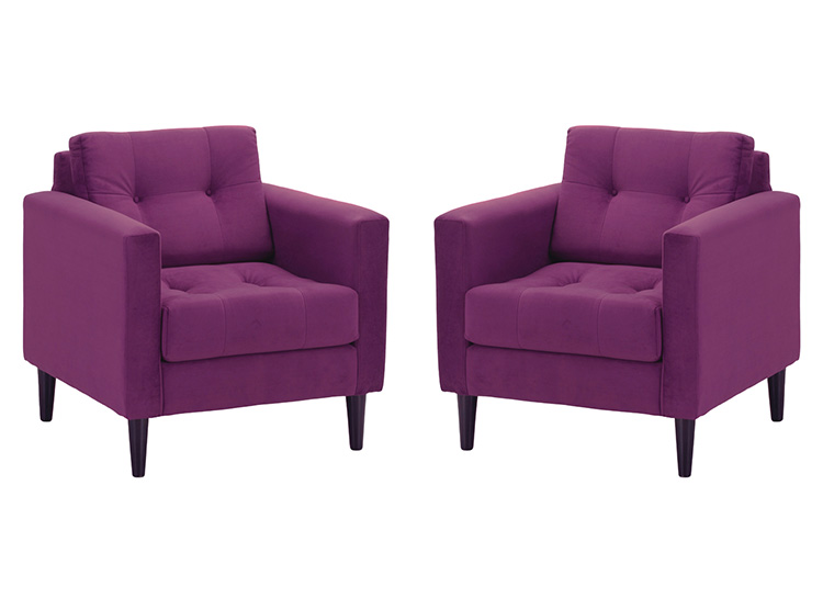 SET 2 SILLONES BODEVIR RETRO 1C - 1