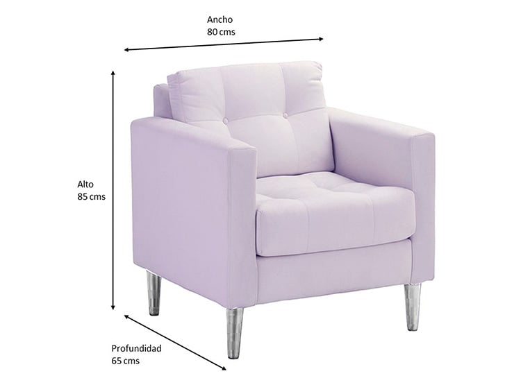 SET 2 SILLONES BODEVIR RETRO 1C - 6