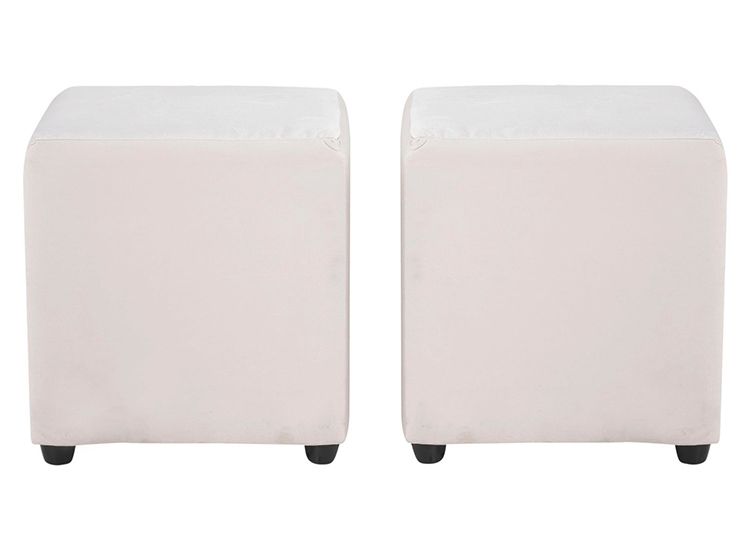 SET DE MUEBLES BODEVIR SOFÁ SECCIONAL BI-L PU 3 CUERPOS + POUFS - 6