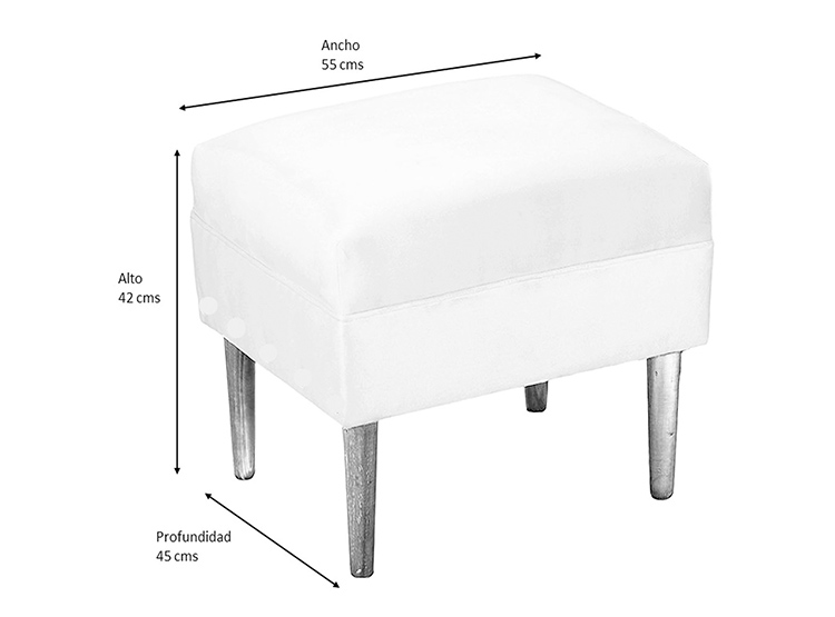 POUF BODEVIR SKY PU - 3