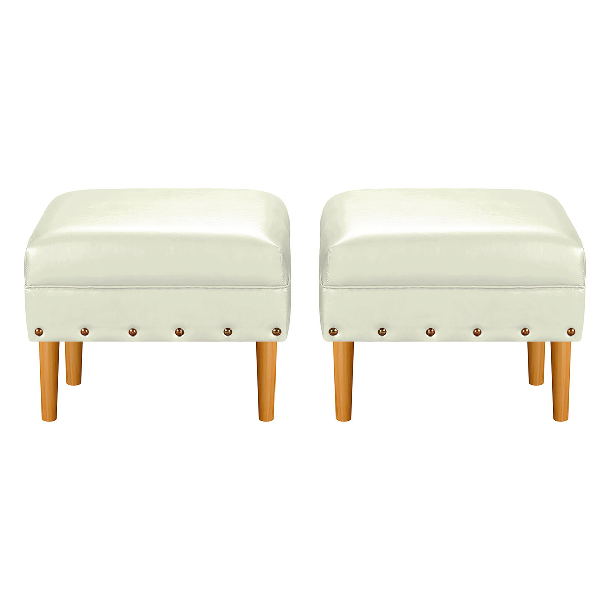 SET 2 POUF BODEVIR PROVENZA FELPA - 1