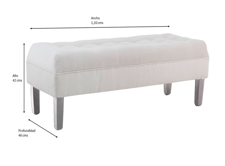 BANQUETA BODEVIR WOOD - 6