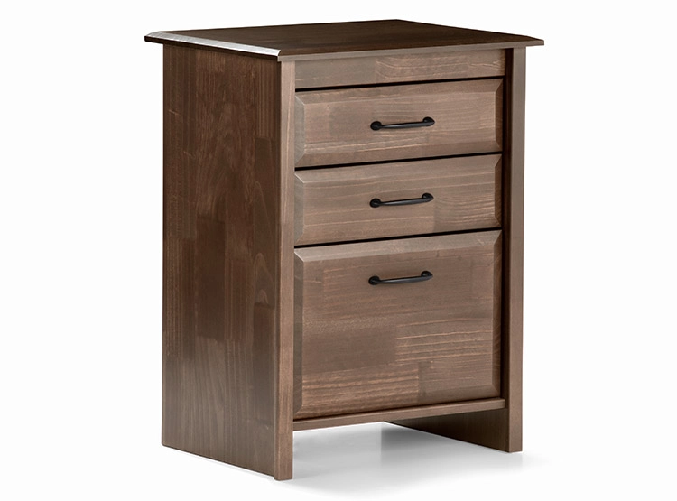 SET DE MUEBLES ROSEN DORMITORIO DOLCE 1.5 PLAZAS MADERA CHOCOLATE - 2