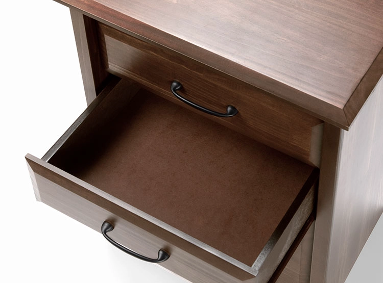 SET DE MUEBLES ROSEN DORMITORIO DOLCE 1.5 PLAZAS MADERA CHOCOLATE - 4