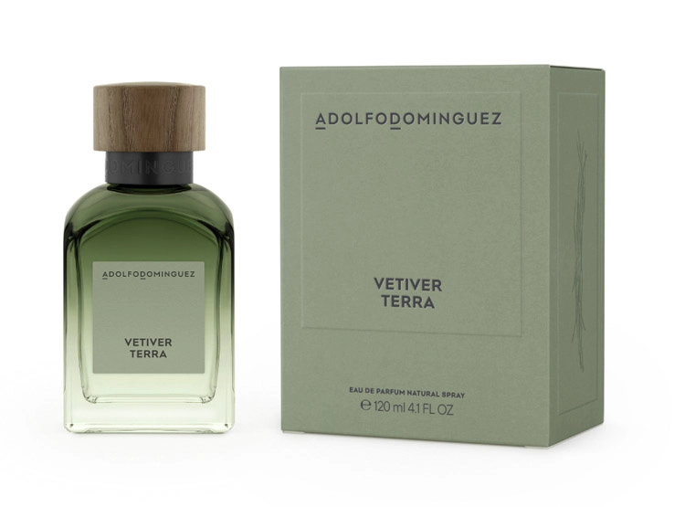 PERFUME ADOLFO DOMINGUEZ VETIVER TERRA HOMBRE EDP 120 ML - 2
