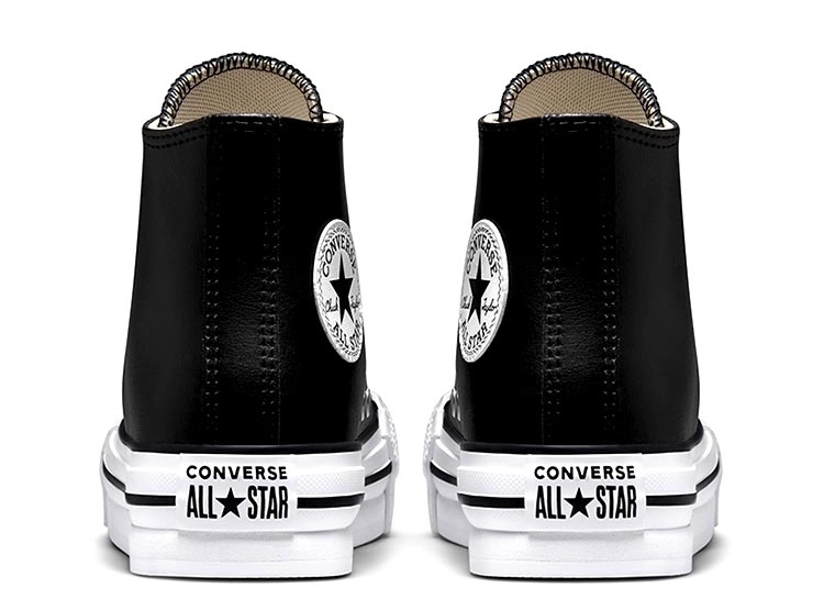 ZAPATILLAS NIÑA CONVERSE URBANAS NEGRO LIFT - 4