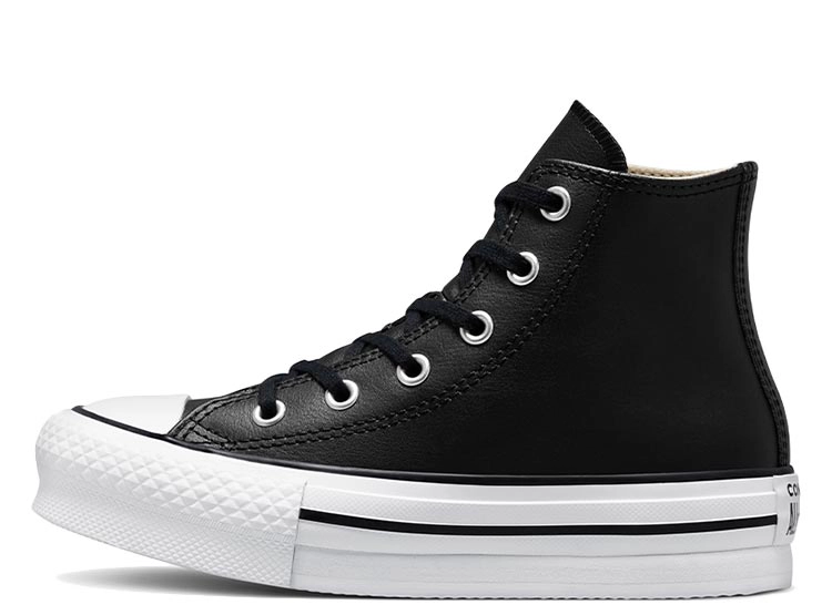 ZAPATILLAS NIÑA CONVERSE URBANAS NEGRO LIFT - 3