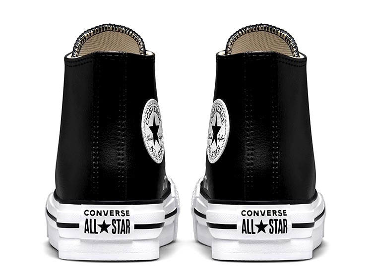 ZAPATILLAS NIÑA CONVERSE URBANAS NEGRO LIFT - 4