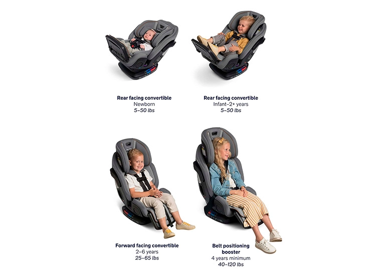 SILLA DE AUTO BEBE CONVERTIBLE EXEC CAVIAR NUNA - 7