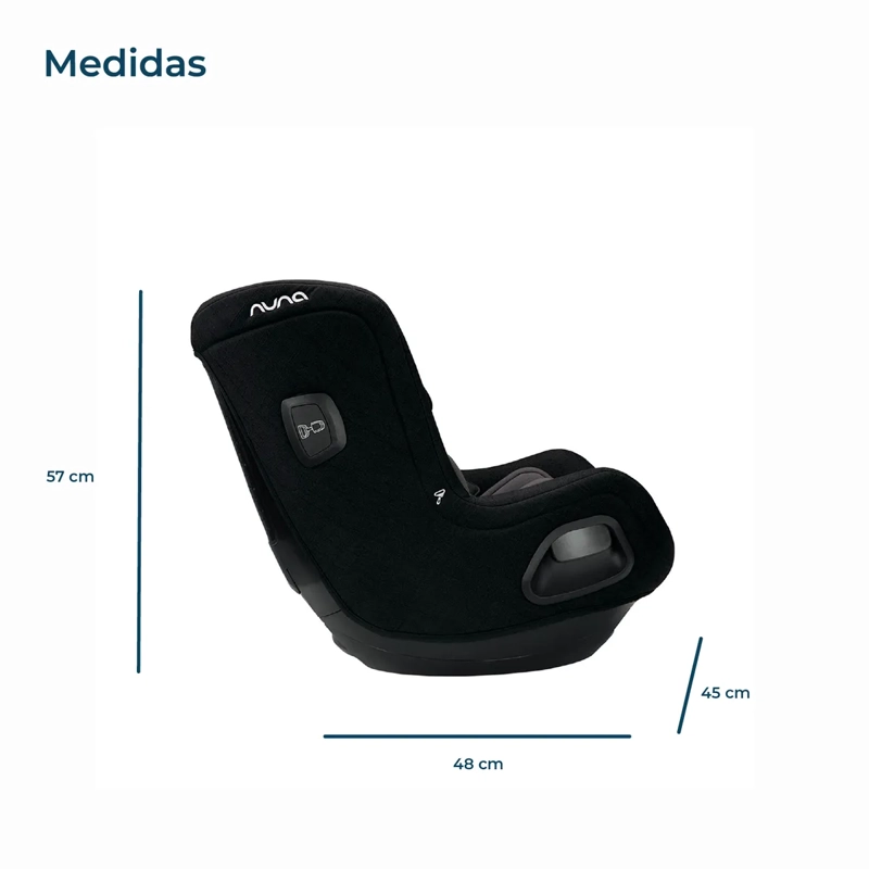 SILLA AUTO NUNA NN4020014900CVR NEGRO CONVER T NEXT - 7
