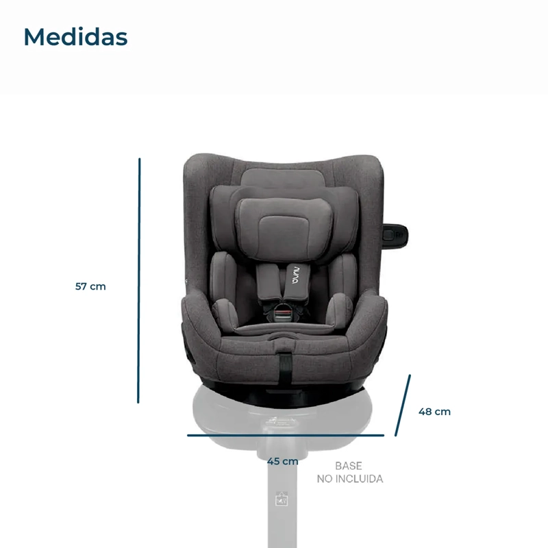 SILLA AUTO NUNA NN4020014900GRN GRIS CONVER T NEXT - 5