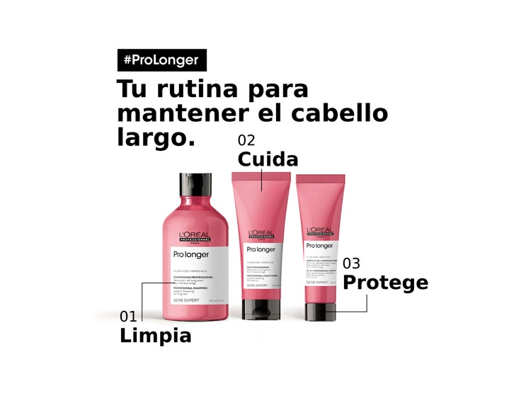 ACONDICIONADOR LOREAL PROFESSIONNEL POTENCIADOR LARGO PRO LONGER 500 ML - 6
