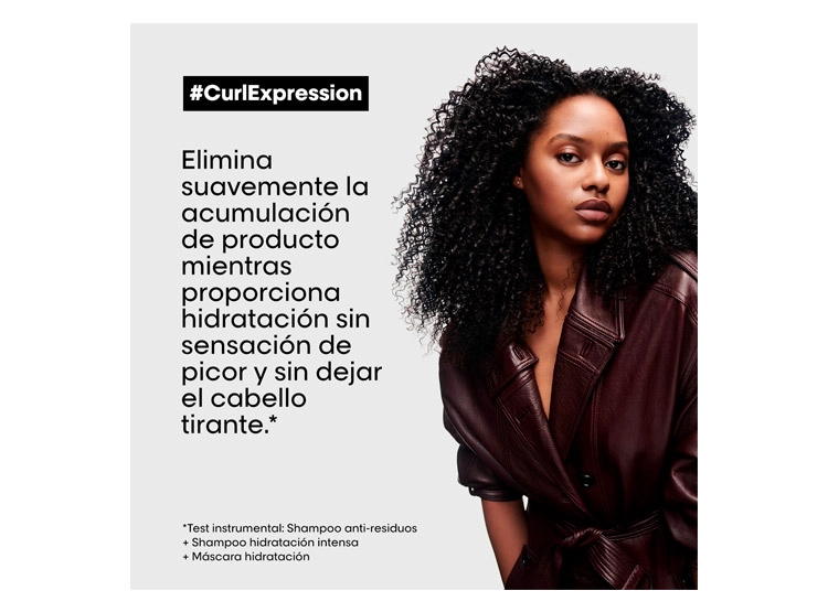 SHAMPOO LOREAL PROFESSIONNEL HIDRATANTE CABELLO RIZADO ONDAS CURL EXPRESSION 250 ML - 3