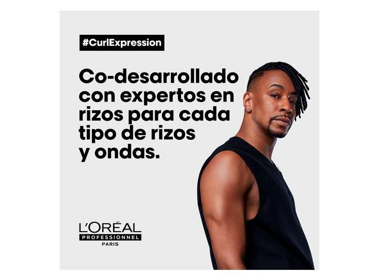 SHAMPOO LOREAL PROFESSIONNEL HIDRATANTE CABELLO RIZADO ONDAS CURL EXPRESSION 250 ML - 10
