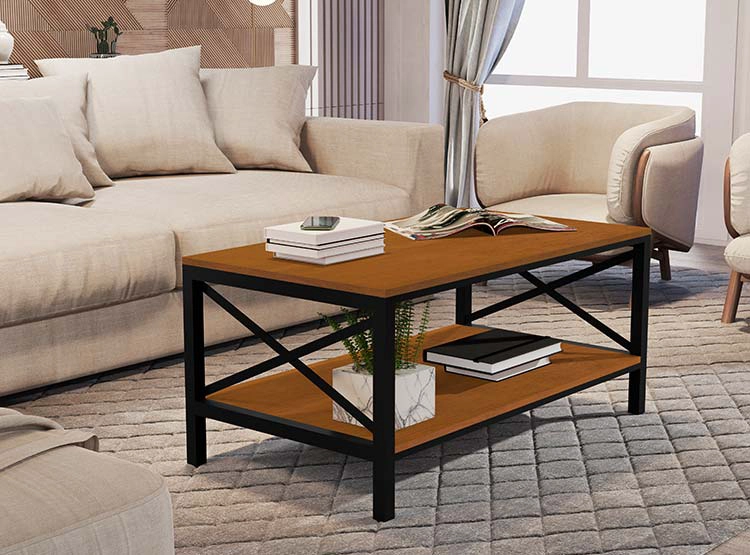 MESA DE CENTRO BE DESIGN INDUSTRIAL - 2