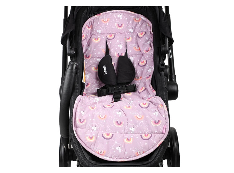 COLCHONETA PARA COCHE INFANTI ARCOIRIS - 4