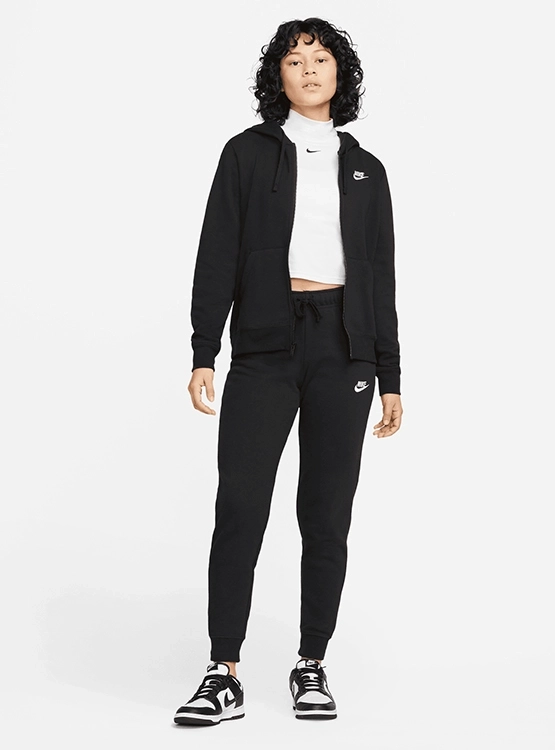 POLERÓN MUJER NIKE SPORTSWEAR CLUB FLEECE DQ5471-010 - 1